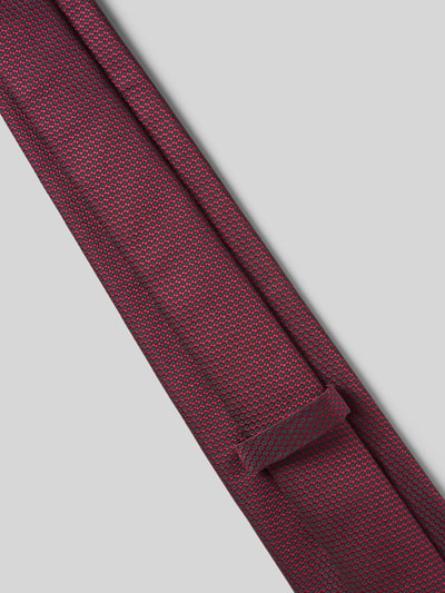 BOSS Stropdas met labeldetail Rood - 3