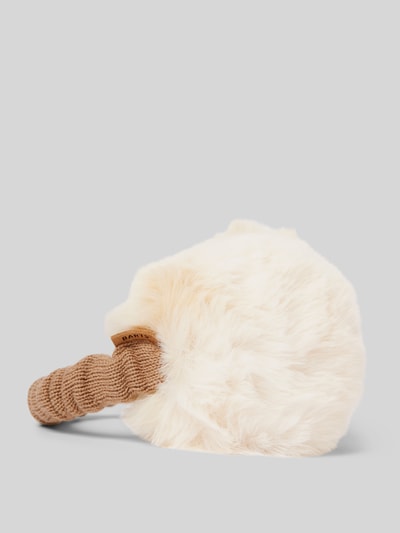 Barts Oorwarmers met labeldetail, model 'FUR' Beige - 3