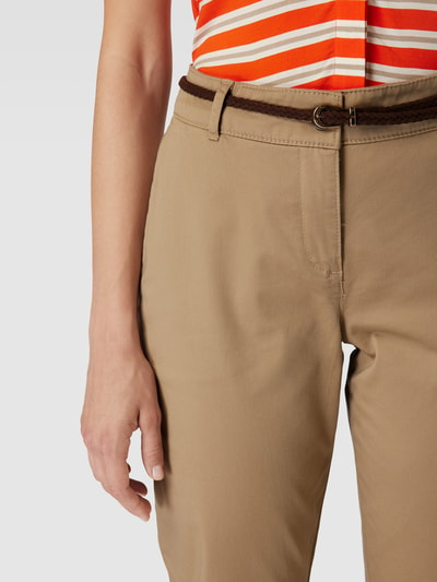 Christian Berg Woman Chino mit Gürtel Beige 3