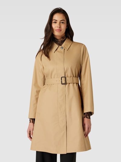 Weekend Max Mara Lange jas met riem, model 'VANDA' Camel - 4