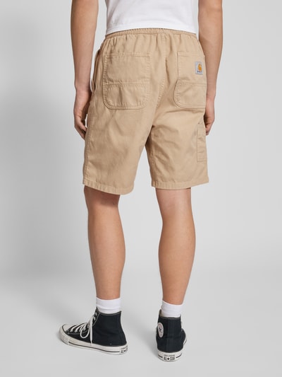 Carhartt Work In Progress Korte broek met elastische band, model 'FLINT' Beige - 5