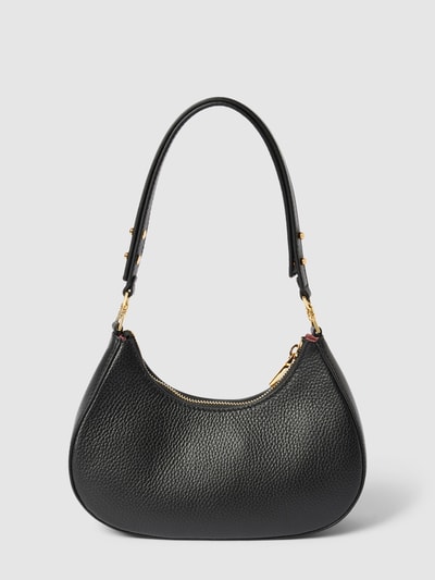Coccinelle Umhängetasche mit Label-Print Modell 'CARRIE' Black 4