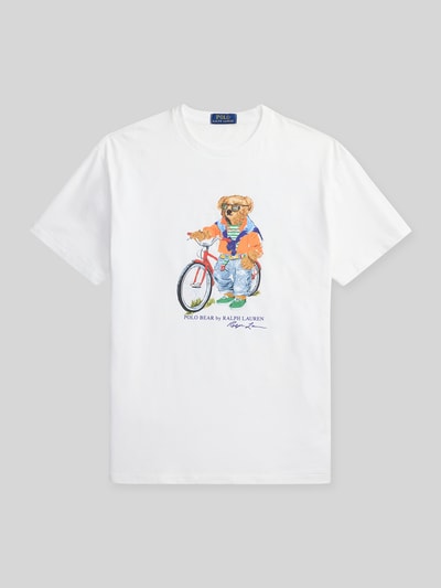 Polo Ralph Lauren slim fit T-shirt met polo bear-print Wit - 2