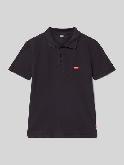 Levi’s® Kids Poloshirt mit Label-Stitching Modell 'BATWING' Black 1