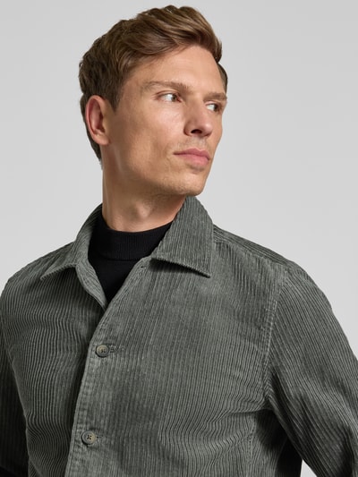 Marc O'Polo Regular fit corduroy jack van puur katoen Olijfgroen - 3