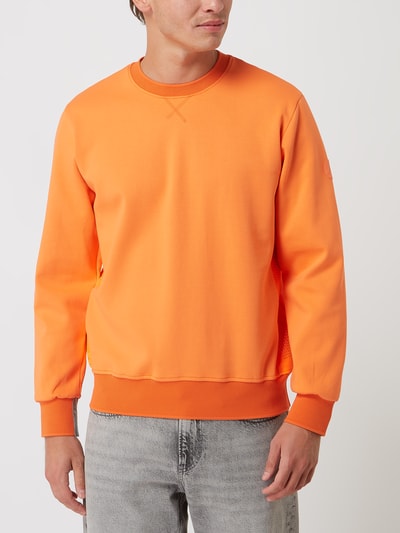 People of Shibuya Sweatshirt mit Kontrasteinsatz Modell 'Toyama' 381 ROT 4