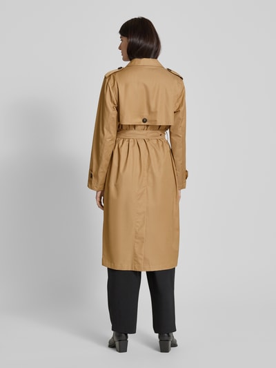 Fuchs Schmitt Trenchcoat met tailleriem Camel - 5