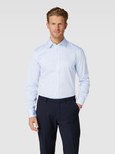 Tiger Of Sweden Business-Hemd mit Streifenmuster Modell 'ADLY' Hellblau 4