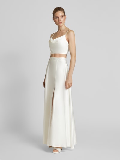 Luxuar Brautkleid aus Satin in zweiteiligem Design Offwhite 1