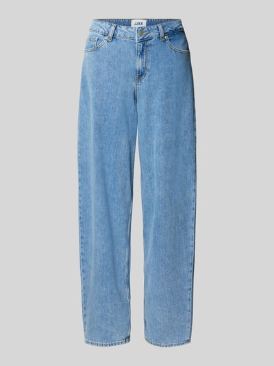 Produktfoto, Barrel Fit Jeans mit Steekzakken Model 'FUJI' van JJXX, puur katoen, bandwijdte maat 27/32 39 cm, binnenbeenlengte 76 cm, dames
