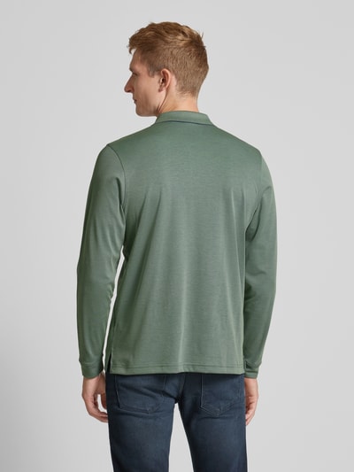 RAGMAN Regular fit poloshirt met borstzak Rietgroen - 5