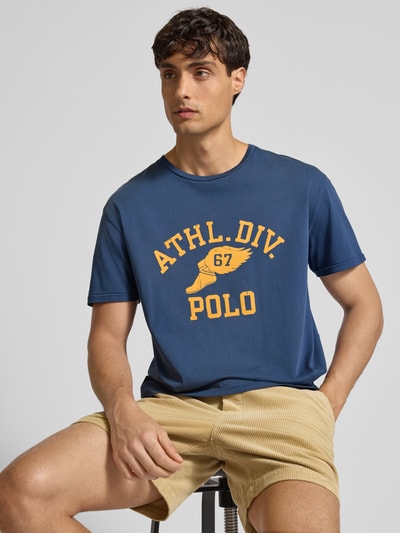 Polo Ralph Lauren Classic Fit T-Shirt mit Rundhalsausschnitt Marine 3