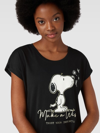 Montego T-Shirt mit Peanuts®-Print Black 3