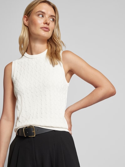 ARMANI EXCHANGE Trägertop mit Rundhalsausschnitt Offwhite 3