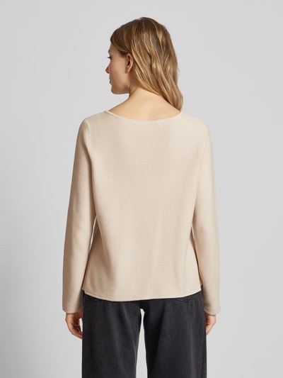 Betty Barclay Gebreide pullover met zakken Beige - 5