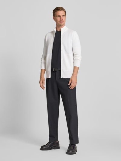 JOOP! Collection Kurtka z dzianiny z detalem z logo model ‘Widor’ Beżowy 1