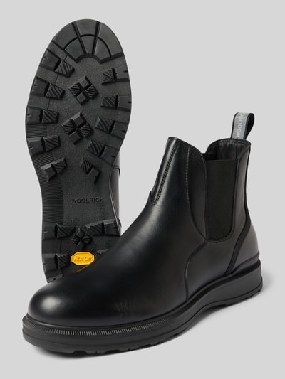 Woolrich Chelsea Boots mit Logo-Prägung Black 4