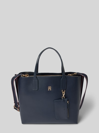 Tommy Hilfiger Handtas met logo-applicatie, model 'DISTINCT' Donkerblauw - 2