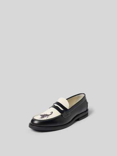 Duke & Dexter Loafer mit Motiv-Print Black 2