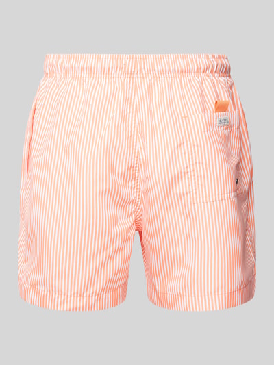 MCNEAL Badehose mit Label-Detail Apricot 3