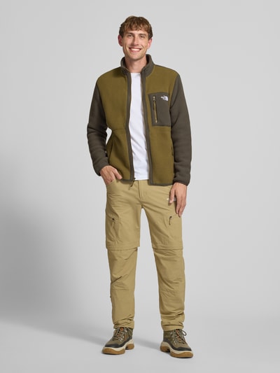 The North Face Fleecejacke mit Stehkragen Modell 'YUMIORI' Dunkelbraun 1