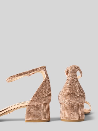 Steve Madden Sandalen met doornsluiting, model 'GENA' Roségoud - 2