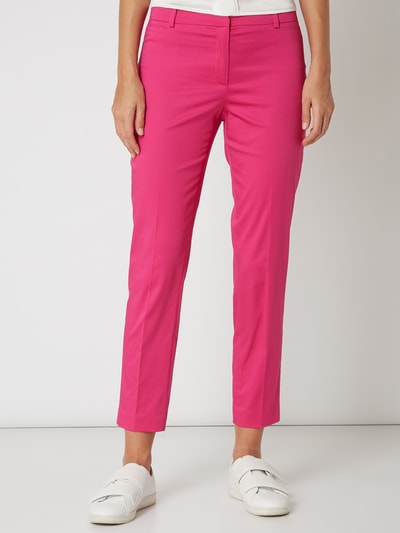 Jake*s Collection Stoffhose mit Handstichkanten  Pink 4