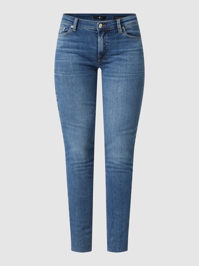 7 For All Mankind Skinny jeans met stretch  Blauw - 2