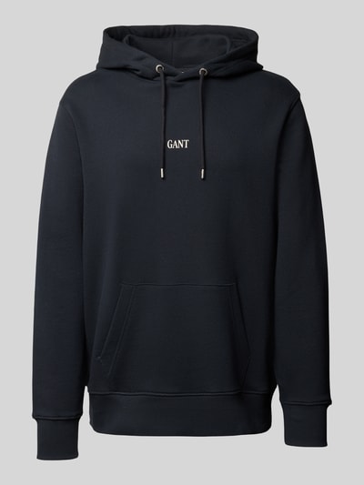 Gant Hoodie met capuchon Zwart - 2
