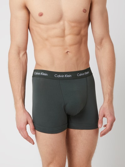 Calvin Klein Underwear Trunks mit Stretch-Anteil im 3er-Pack Mittelgrau 3