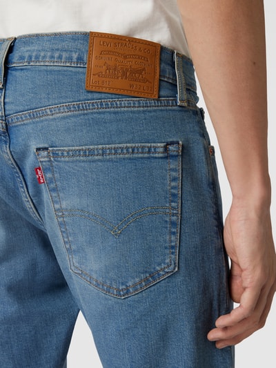 Levi's® Slim Tapered Fit Jeans im 5-Pocket-Design Modell "512 PELICAN RUST" Jeansblau 3