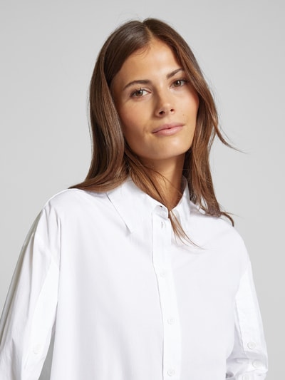 Marc Cain Overhemdblouse met knoopsluiting Wit - 3