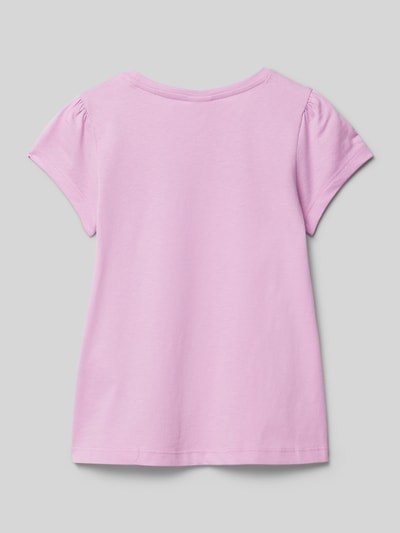 s.Oliver RED LABEL T-Shirt mit Motiv-Print Pink 3