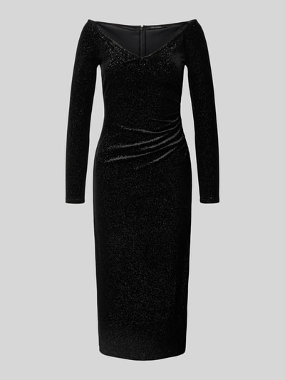 ARMANI EXCHANGE Midi-jurk met plooien Zwart - 2