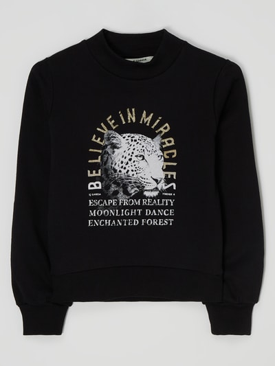 Garcia Sweatshirt mit Print Black 1