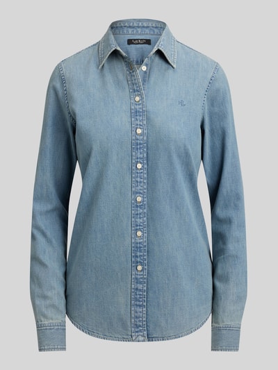 Lauren Ralph Lauren Koszula dżinsowa o kroju regular fit z czystej bawełny Jeansowy niebieski 2