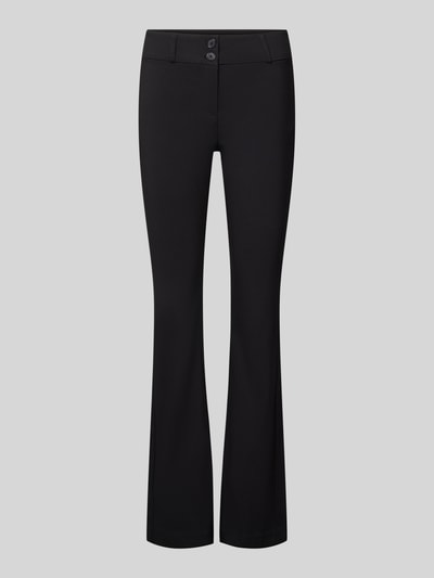REVIEW Stoffhose mit Gesäßleistentasche Black 2