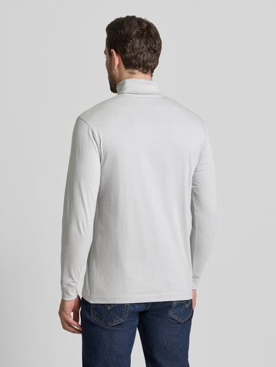 RAGMAN Shirt met lange mouwen en col Steengrijs - 5