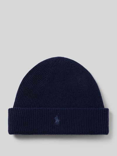 Polo Ralph Lauren Mütze aus Kaschmir mit Logo-Stitching Marine 1
