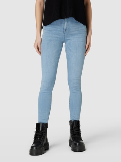 Only Skinny fit jeans in 5-pocketmodel, model 'POWER' Lichtblauw - 4