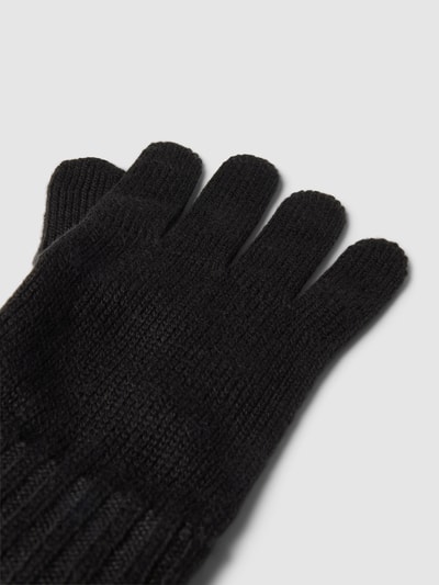 CK Calvin Klein Handschuhe mit Label-Detail Modell 'CLASSIC' Black 3