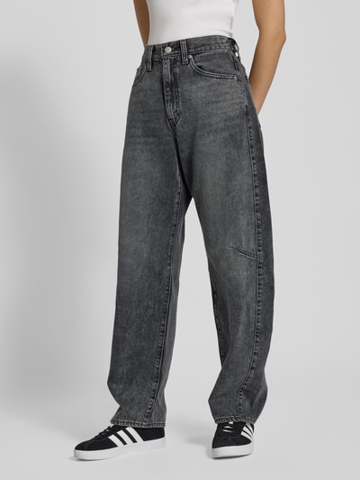 Levi's® Barrel Fit Jeans im 5-Pocket-Design Modell 'Cinch' Mittelgrau 4