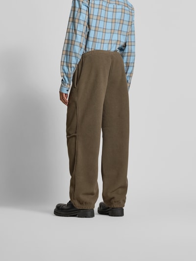 MM6 Maison Margiela Sweatpants mit elastischem Bund Taupe 5