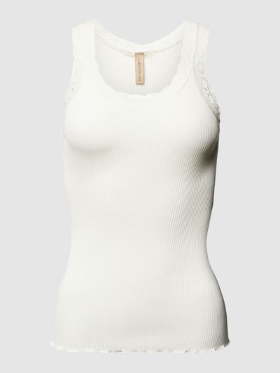 Soyaconcept Top mit Spitzenbesatz Modell 'Sarona' Offwhite 2