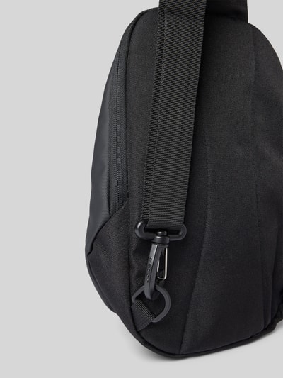 bugatti Crossbodytas met labelprint, model 'Blanc'  - 3