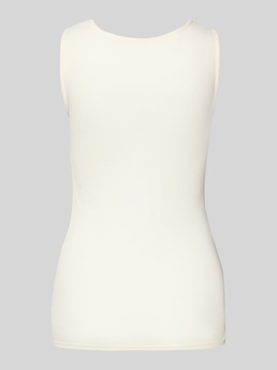 Hanro Tanktop mit Spitzenbesatz Offwhite 3