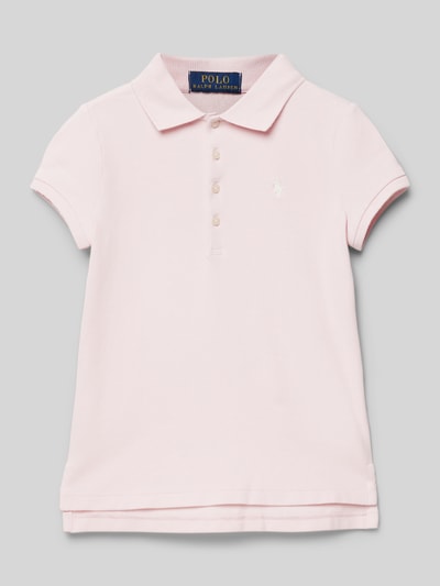 Polo Ralph Lauren Teens Regular Fit Poloshirt mit Logo-Stitching Rosa 1