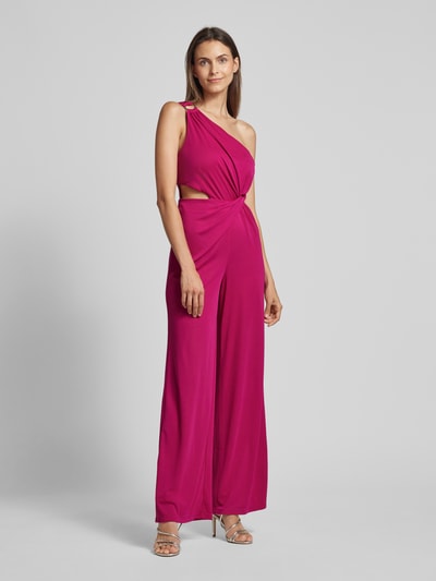 Lauren Ralph Lauren Jumpsuit in Wickel-Optik Kirsche 1