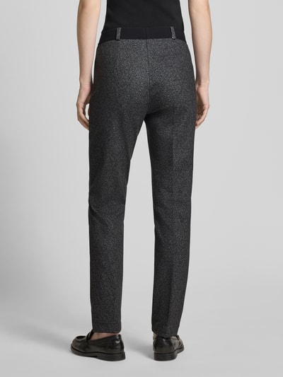 Raphaela By Brax Slim Fit Stoffhose mit Bügelfalten Modell 'Lillyth' Anthrazit 5