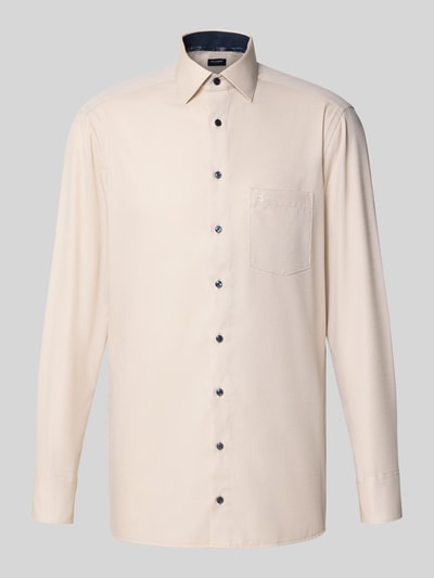 OLYMP Modern Fit Businesshemd mit Kentkragen Sand 2